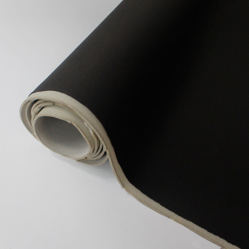 Auto Headliner Upholstery Foam Fabric Car Repair Black Etsy