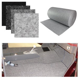 Replacement Custom carpet Felt Material Carpet Mat Liner floor coverings subwoofer enclosures dashes vehicle cabins renovate Car Boat Trunk