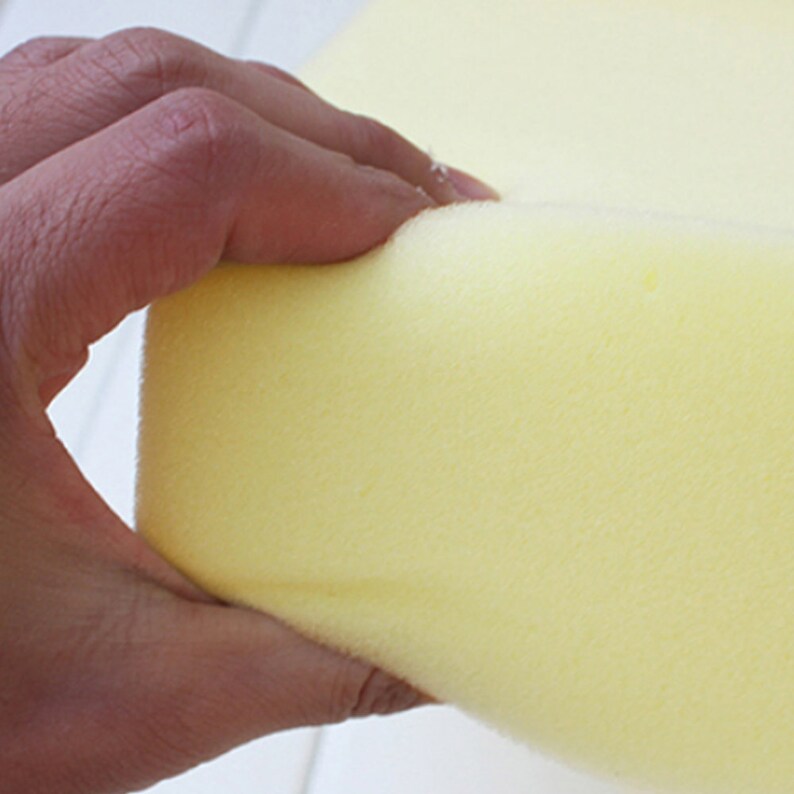 29 X 80 White Upholstery Seat Cushion Firm Rubber Etsy