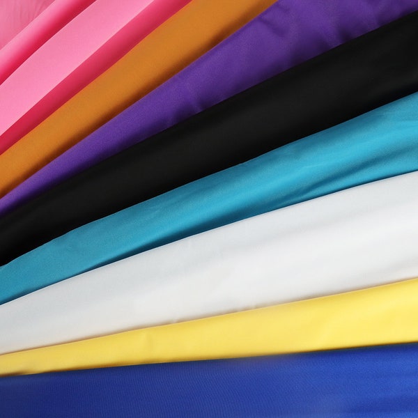Spandex Fabrics 4 Way Stretch Nylon Polyester Spandex Fabric Knit for Dancer Swimwear Diy 58" wide - 5 colors