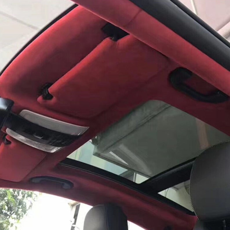 Auto Headliner Fabric Wine Red Upholstery Car Repair Stretch Etsy