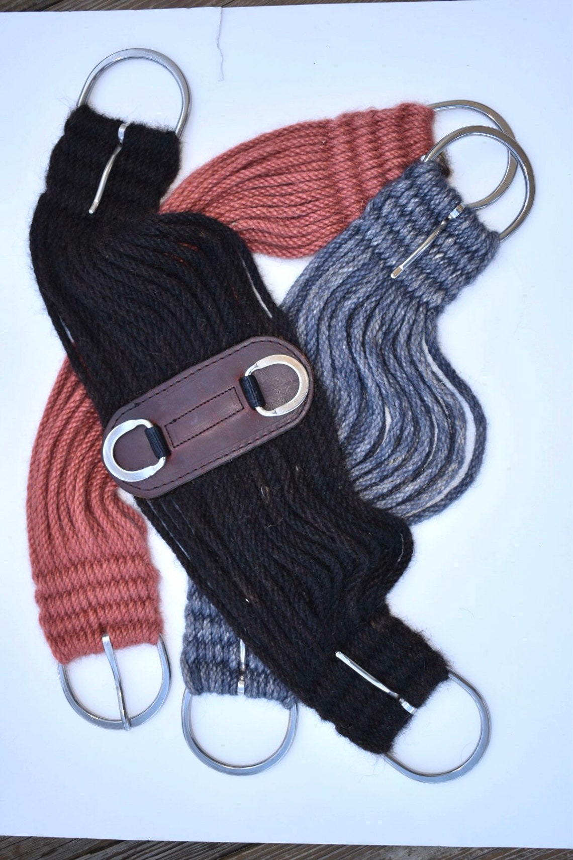 Mohair Cinch 27 strand Mohair Girth Mohair Roping Cinch Etsy