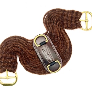 27 Strang Mohair Roper Cinch Handgefertigter Western Pferdegurt Bild 14