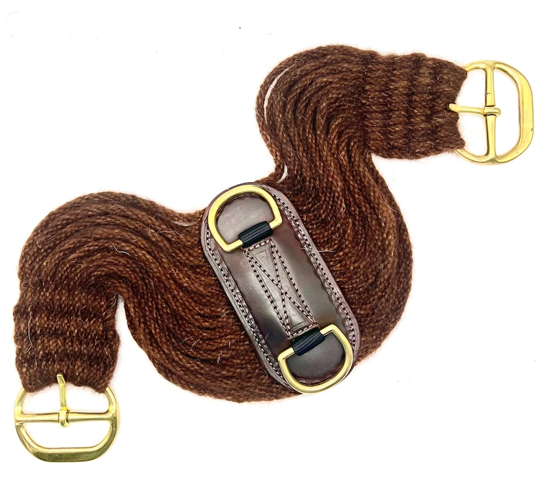 27 Strang Mohair Roper Cinch Handgefertigter Western Pferdegurt Bild 14