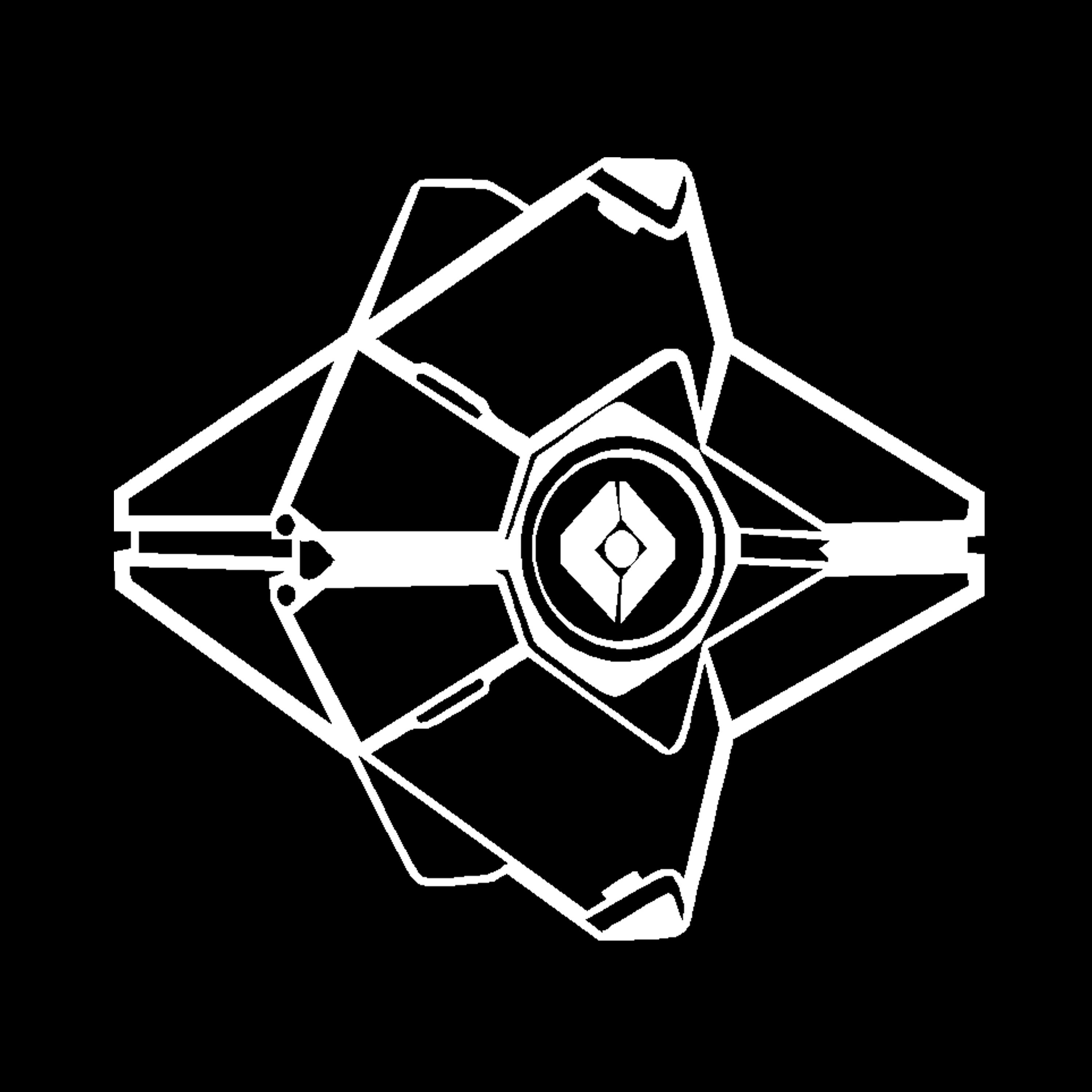 Destiny Ghost Eyes Up Guardian Vinyl Decal Sticker Destiny Etsy