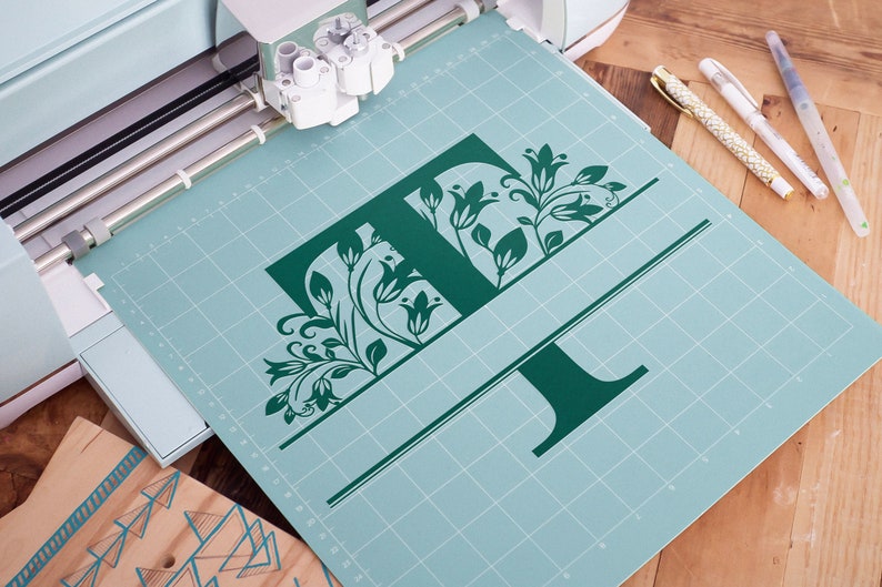 Download Letter T Split Monogram SVG Split Monogram SVG Letter T | Etsy