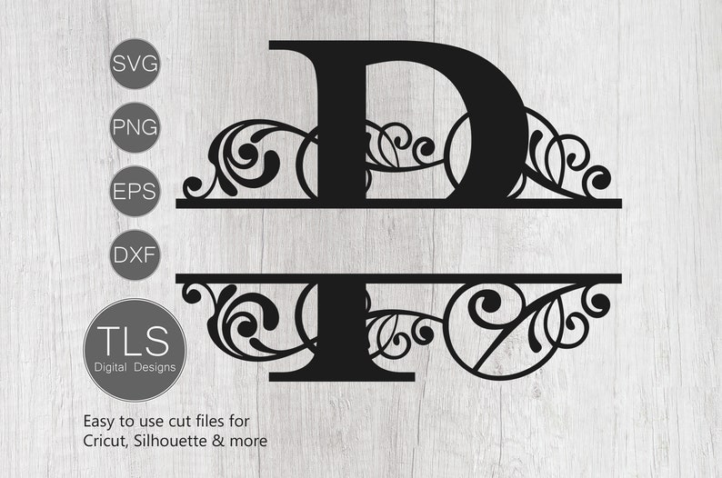 Download Letter P Split Monogram SVG Split Monogram SVG Letter P | Etsy