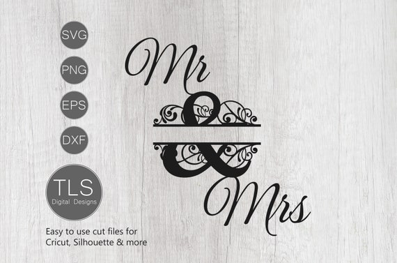 Download Clip Art Art Collectibles Mr And Mrs Svg Split Monogram Svg Png File Wedding Svg Sublimation Design Shirts Transfer File Anniversary Svg