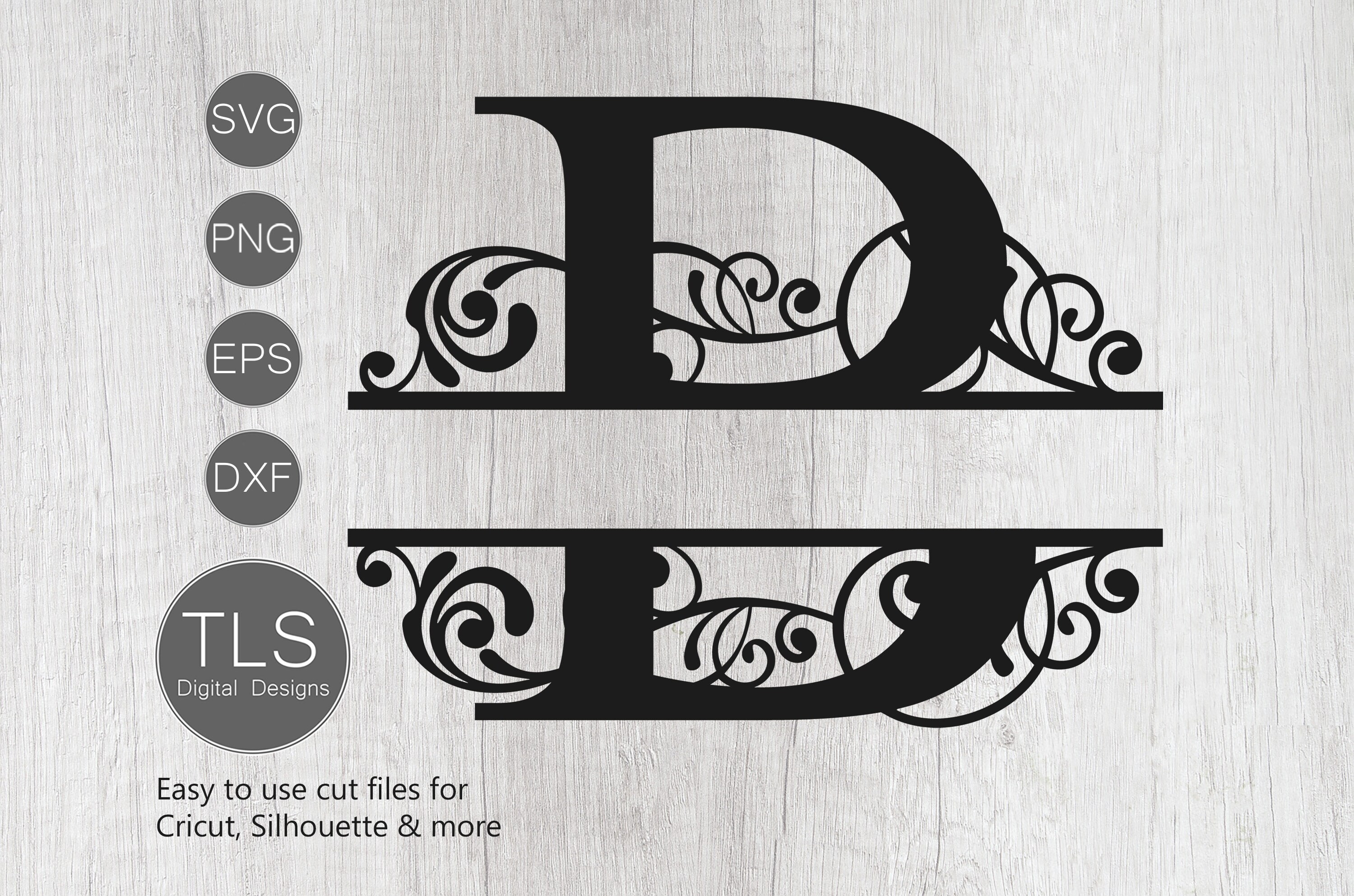 Download Letter B Split Monogram SVG Split Monogram SVG Letter B | Etsy