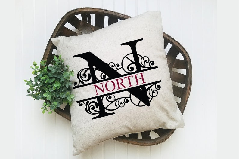 Download Lettre N Split Monogram SVG Split Monogram SVG Lettre N | Etsy