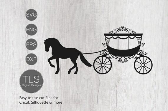 Free Free Silhouette Princess Carriage Svg 666 SVG PNG EPS DXF File