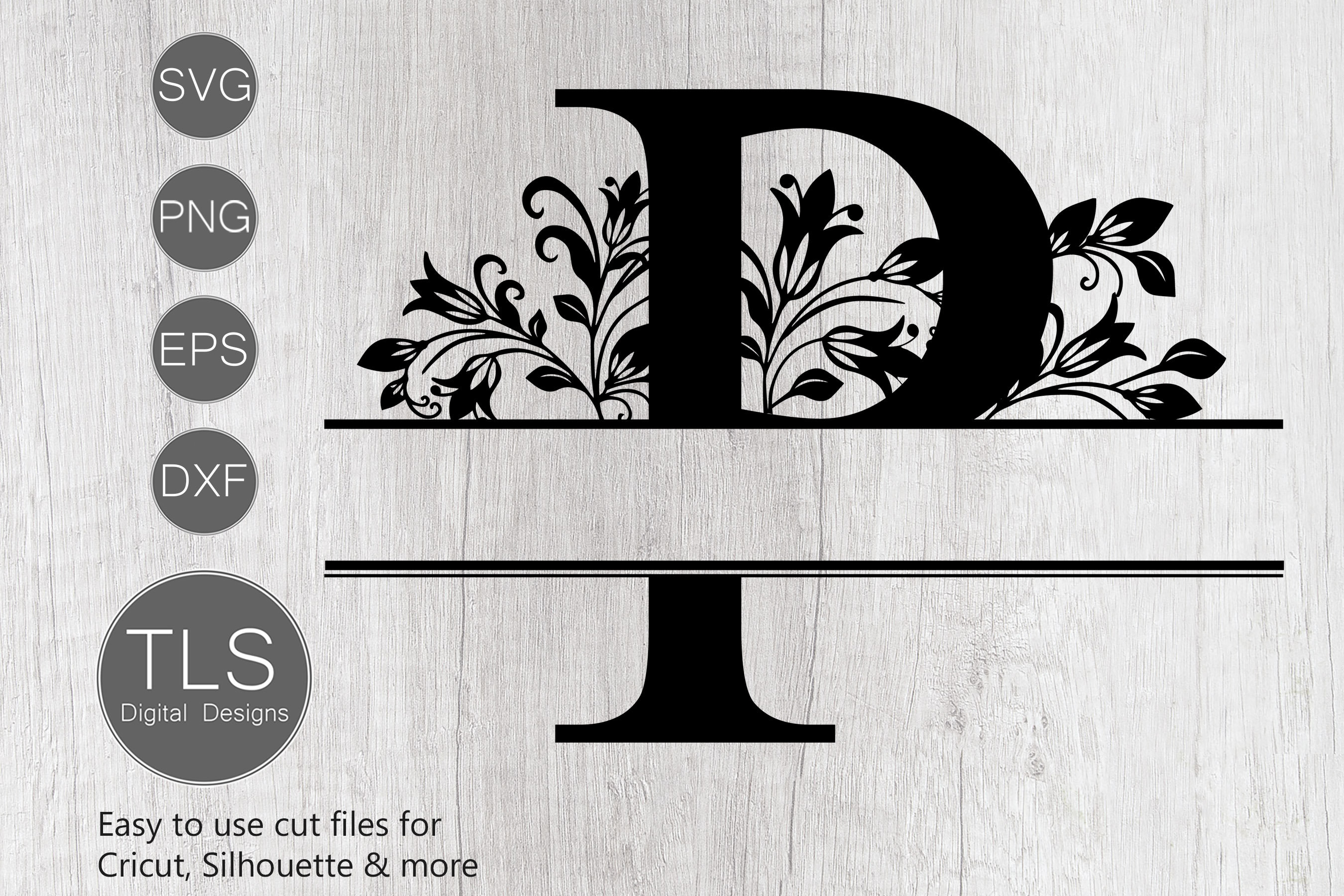 Letter P Split Monogram SVG Split Monogram SVG Letter P | Etsy