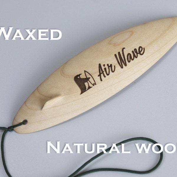 Finger SurfBoard Of Natural Wood, Wind Board, Car Travel Toy, Keychain Surfboard, Gift For Friend In The Car, Surf With Your Inscription.