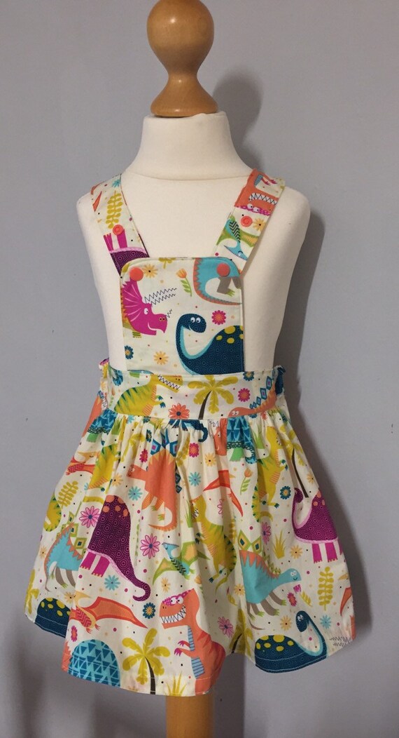 pink dinosaur dress