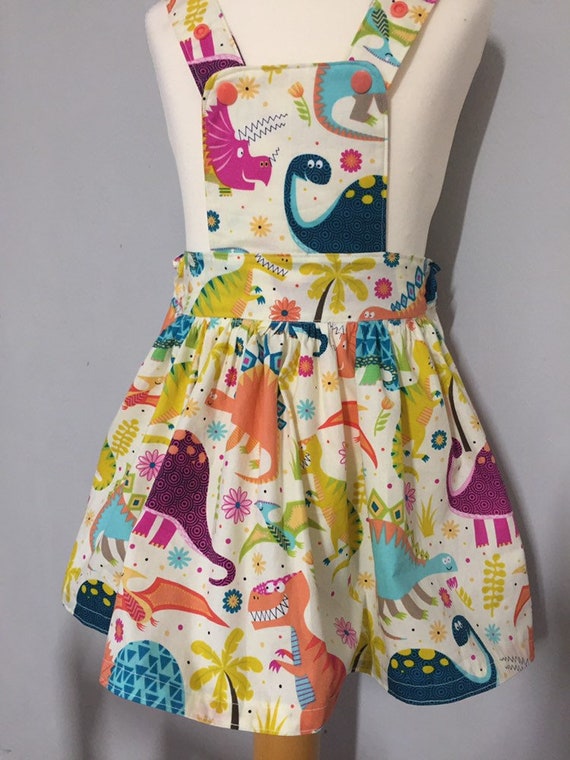 dinosaur pinafore