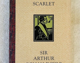 Sir ARTHUR CONAN DOYLE - Un estudio en escarlata - Edición de tapa blanda de 1994