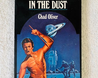 CHAD OLIVER - Giants In the Dust - 1976 Pyramid paperback Science Fiction