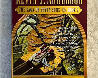KEVIN J. ANDERSON - A Forest of Stars - SIGNED First Printing Paperback