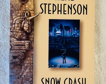 NEAL STEPHENSON - Snow Crash - Bantam Soft Cover SF Classic