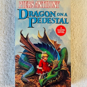PIERS ANTHONY - Dragon on a Pedestal - Xanth Fantasy Series Paperback