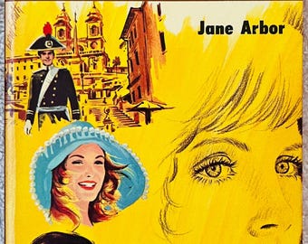 JANE ARBOR - Roman Summer - Uncommon 1973 Harlequin Romance paperback