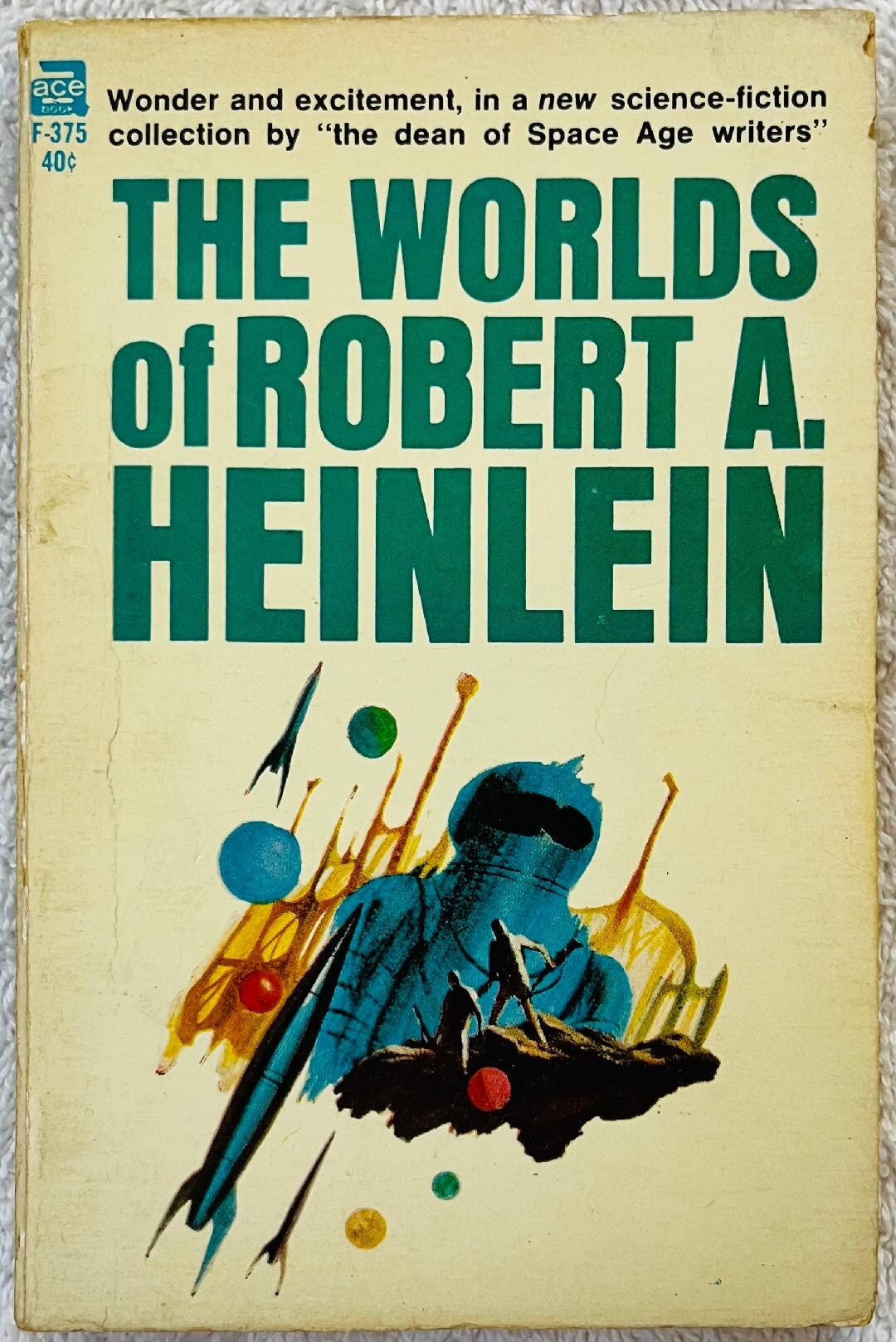 The Worlds of ROBERT A. HEINLEIN - 1966 Ace Science Fiction Paperback ...