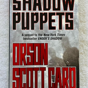 ORSON SCOTT CARD - Shadow Puppets - 2002 Couverture rigide, première impression en dj