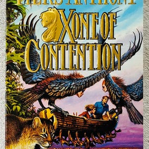 PIERS ANTHONY - Xone of Contention - Taschenbuch Erstdruck Xanth Fantasy