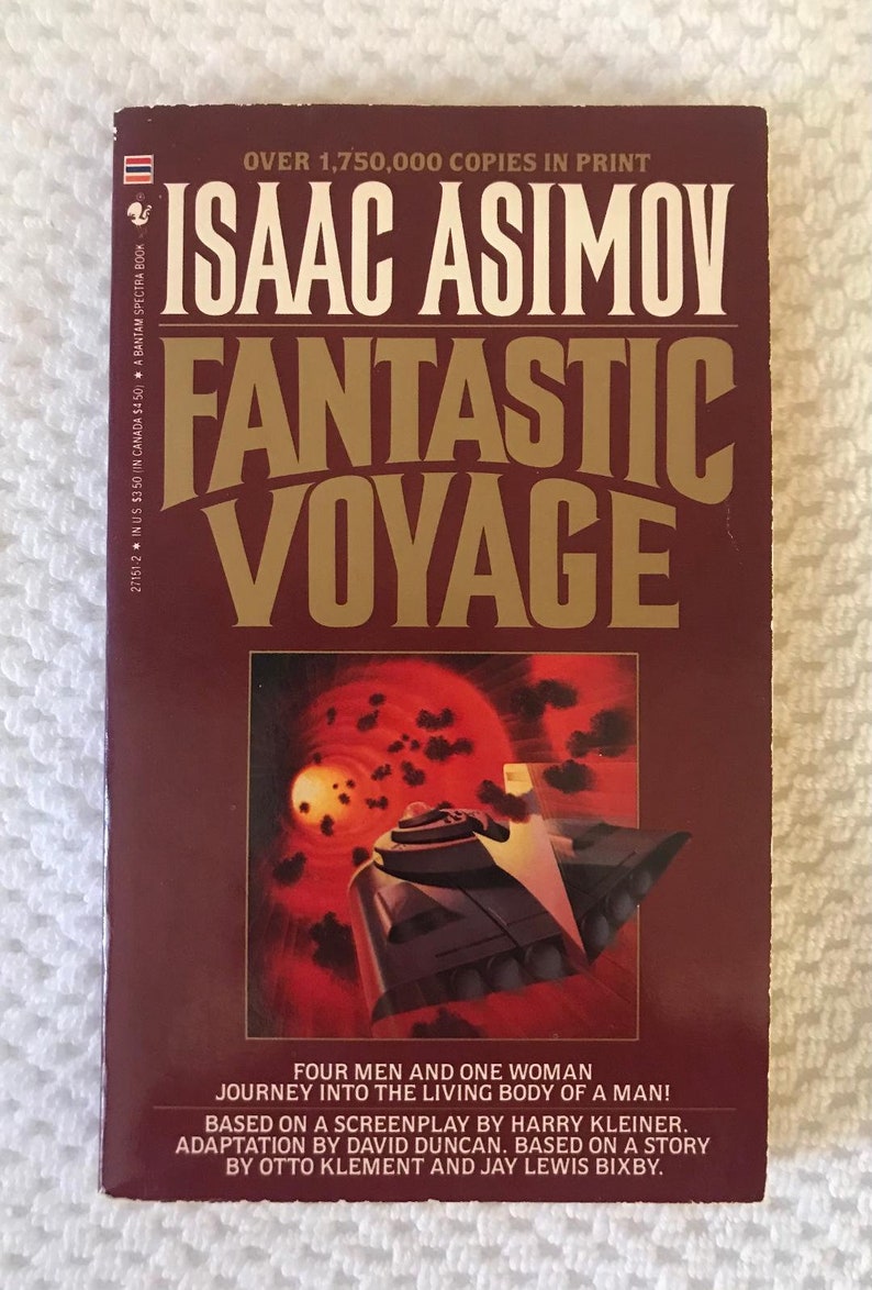 ISAAC ASIMOV Fantastic Voyage 1982 Paperback Etsy