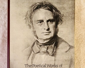 HENRY W. LONGFELLOW - The Poetical Works - 1975 Hardcover in Dj - Cambridge Edition