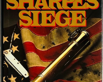BERNARD CORNWELL - Sharpe's Siege - 1987 First American Edition Hardcover in dj
