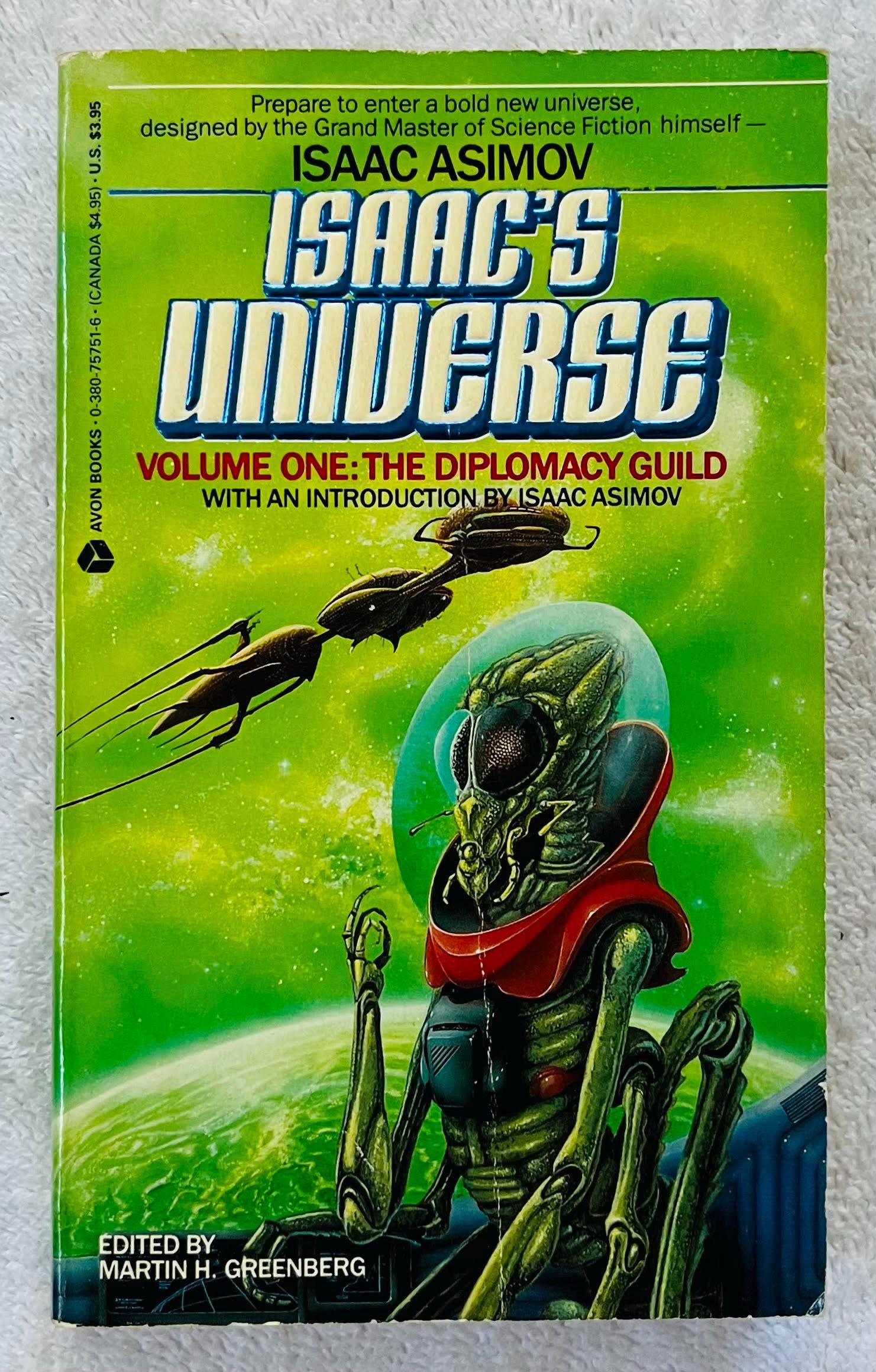 ISAAC ASIMOV Et Al - Isaac's Universe - 1990 First Printing Paperback ...