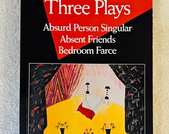 ALAN AYCKBOURN – Three Plays – 1979 Grove Press Soft Cover Edition