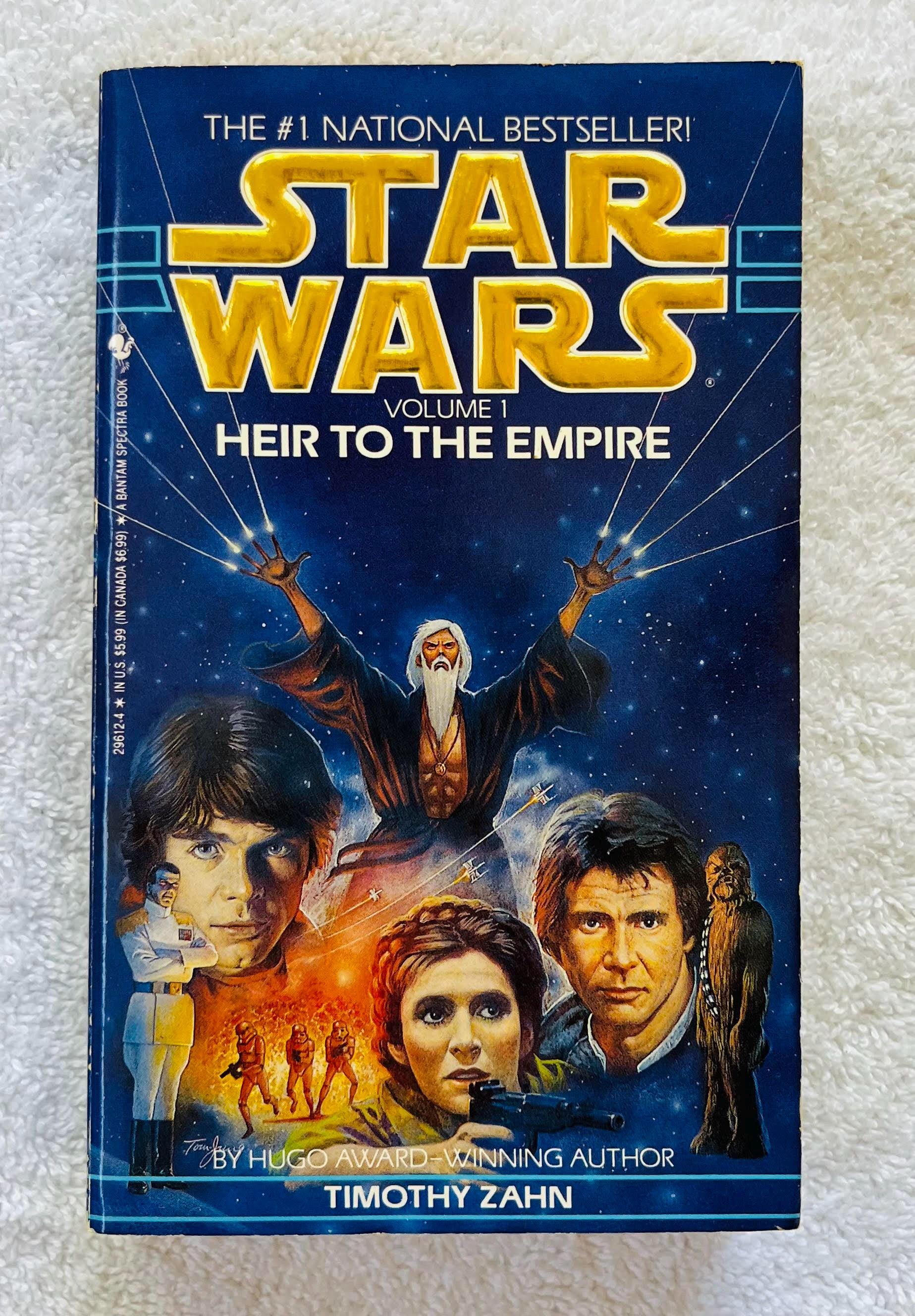 TIMOTHY ZAHN Star Wars: El heredero del imperio Libro de
