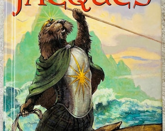 BRIAN JACQUES - High Rhulain - First Printing Hardcover in dj - A Redwall Novel