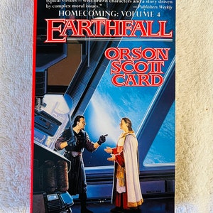 ORSON SCOTT CARD - Earthfall - 1996 Science Fiction Paperback - Homecoming 4