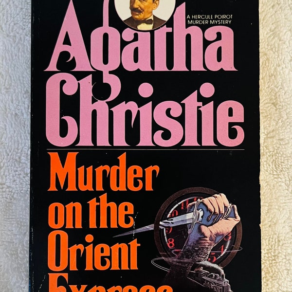 AGATHA CHRISTIE  - Murder On the Orient Express - 1980s Pocket Books paperback