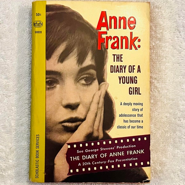 ANNE FRANK - The Diary Of A Young Girl - 1965 Scholastic Special Edition