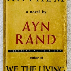 AYN RAND - Anthem - Edição Centennial Capa Mole