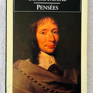 BLAISE PASCAL - Pensees - 1986 Penguin Classics Paperback