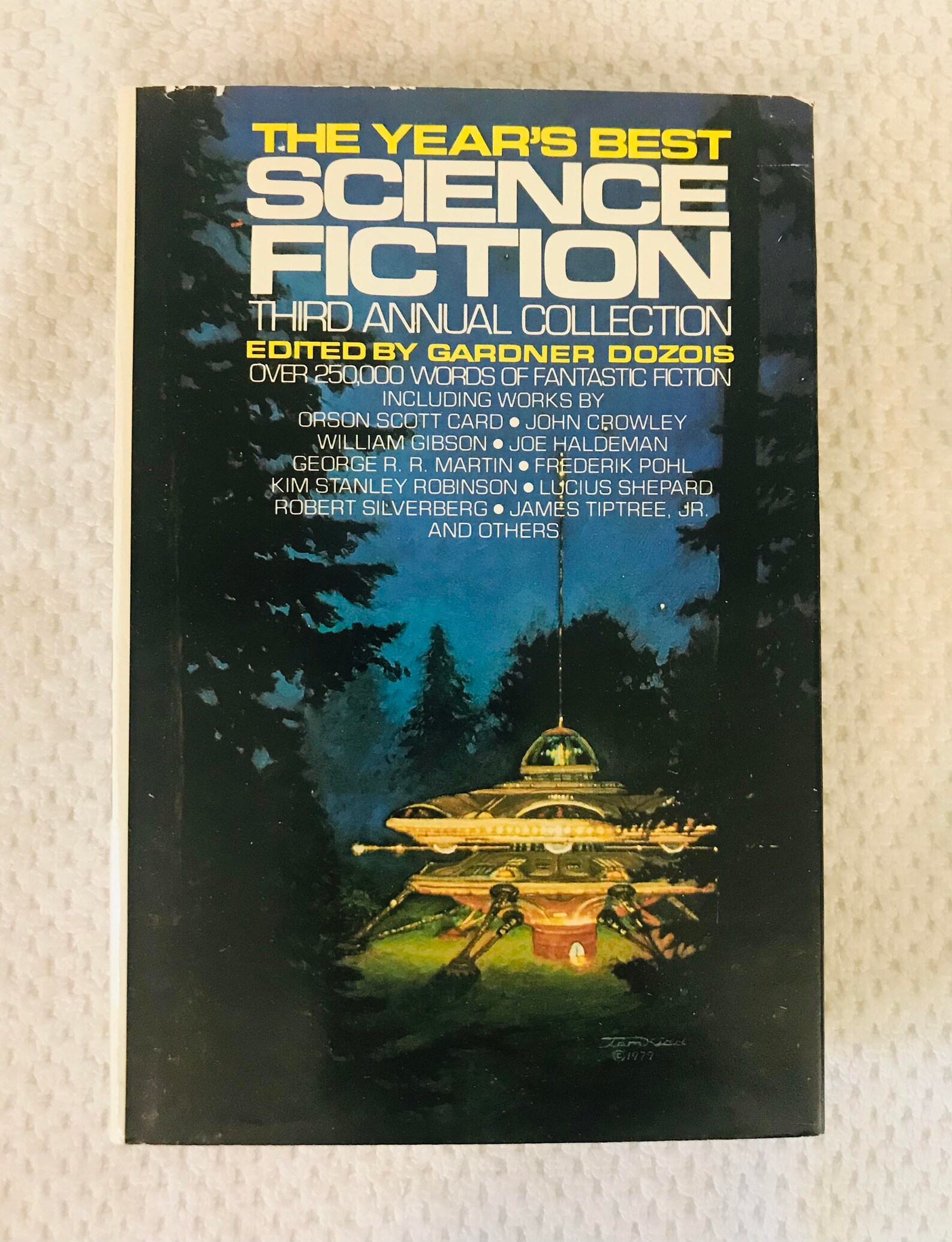 The Year's Best SCIENCE FICTION Third Annual Collection Etsy