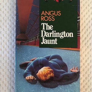 ANGUS ROSS - The Darlington Jaunt - 1985 Paperback Mystery - Walker British Mystery