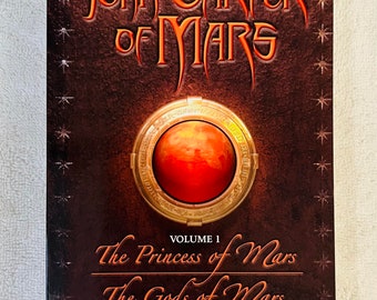 EDGAR RICE BURROUGHS - John Carter vom Mars - Soft Cover Kombinierte Ausgabe - Eine Prinzessin des Mars / Die Götter des Mars