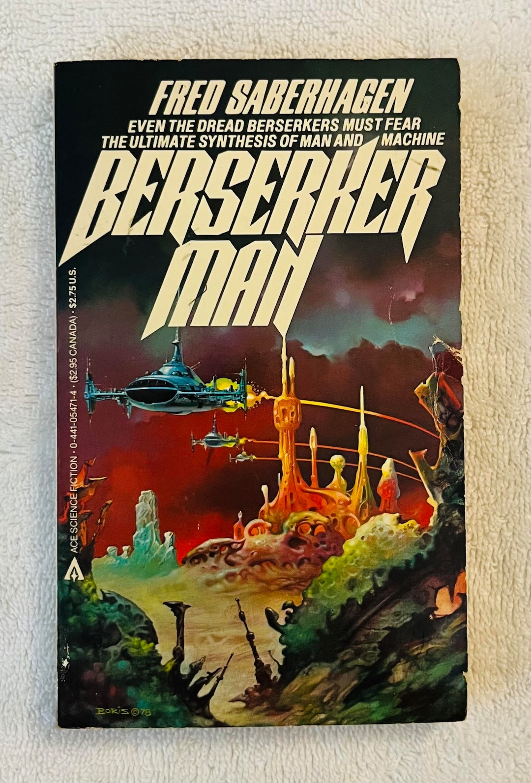 FRED SABERHAGEN Berserker Man 1984 Paperback Science - Etsy