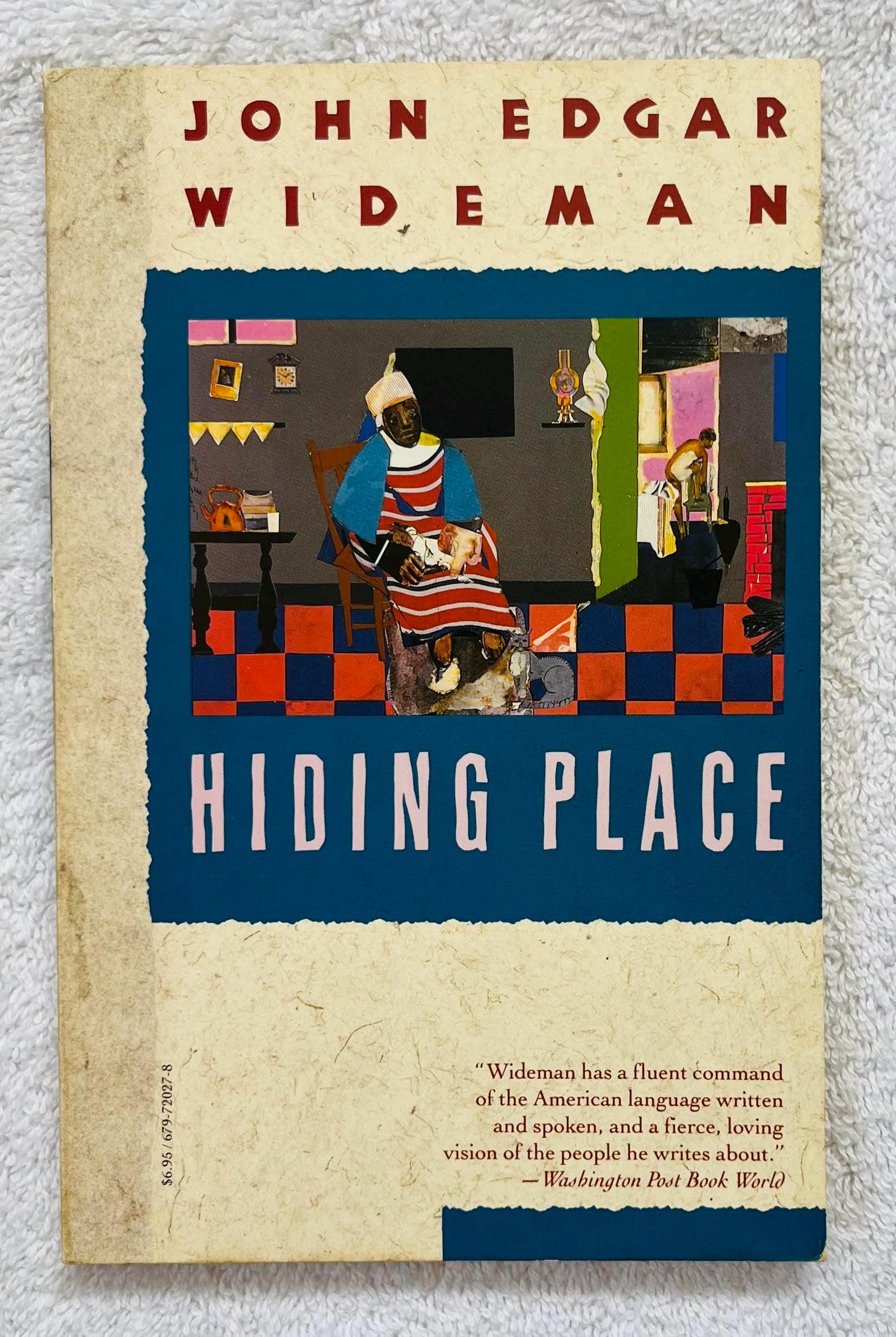 JOHN EDGAR WIDEMAN - Hiding Place - 1988 Vintage Books Soft Cover