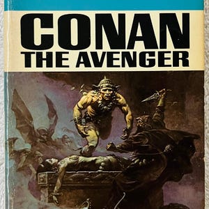 ROBERT E. HOWARD et al - CONAN the Avenger - 1968 Paperback Sword & Sorcery