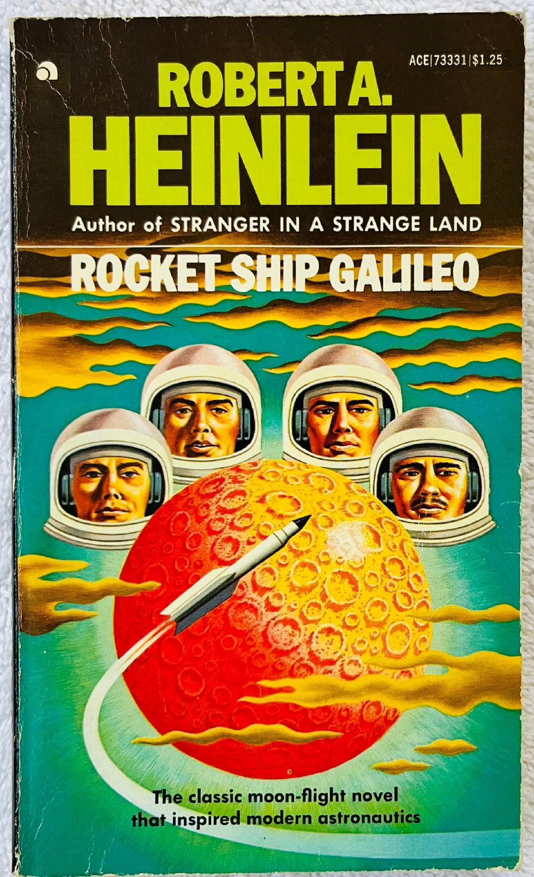 ROBERT A. HEINLEIN - Rocket Ship Galileo - Vintage Ace Paperback - Etsy