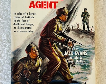 CAPT. JACK EVANS - Confessions Of A Special Agent - 1959 Panther Paperback - World War 2