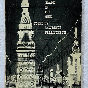 LAWRENCE FERLINGHETTI - A Coney Island of the Mind - SIGNED Soft Cover Beat Poetry