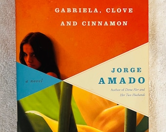 JORGE AMADO - Gabriela, Clavo y Canela - Libros Vintage Edición Tapa Blanda